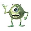 Monsters Inc. Mike Wazowski Giant Peel and Stick Wall Decal